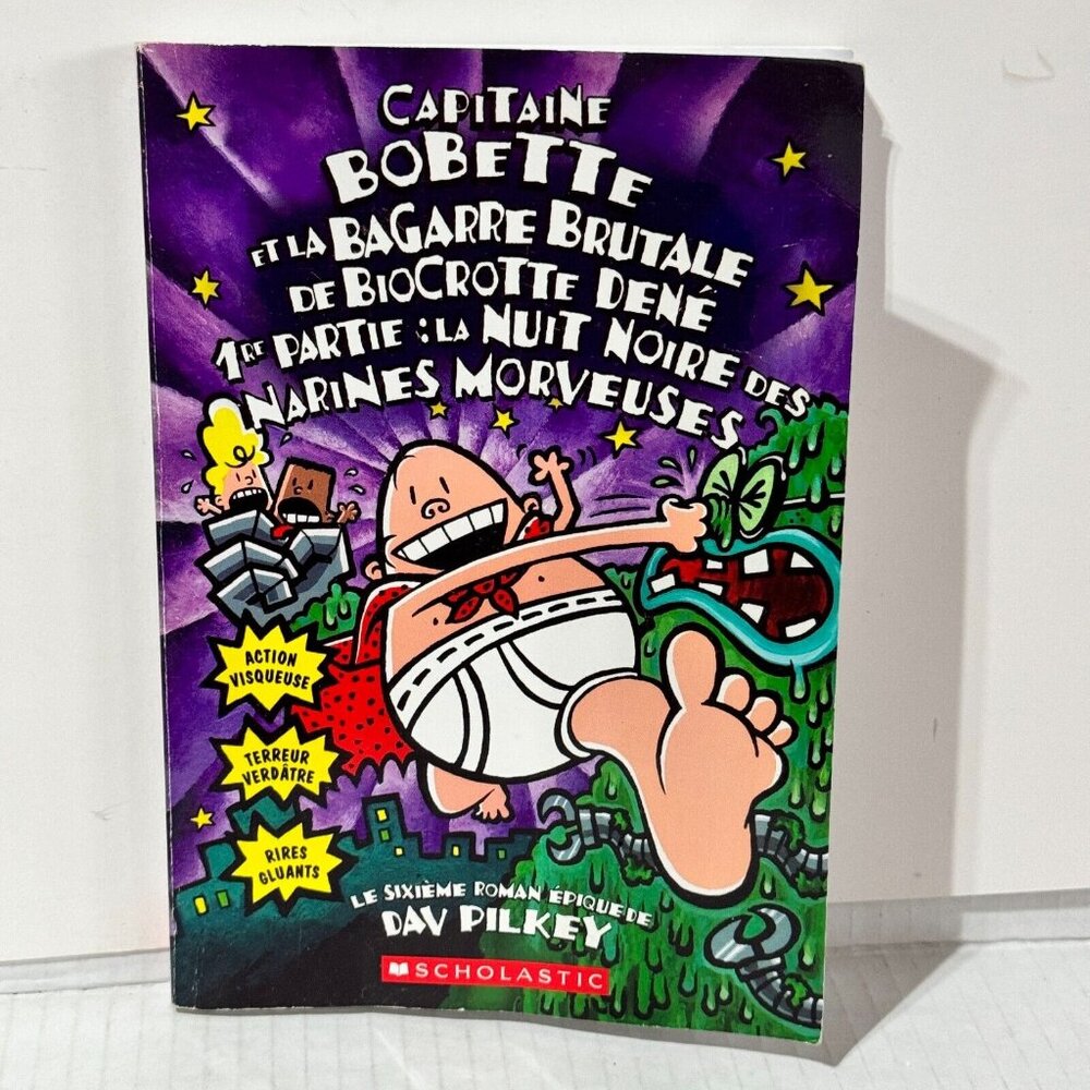 Capitaine Bobette Et La Bagarre Brutale De Biocrotte Dene Paperback Book